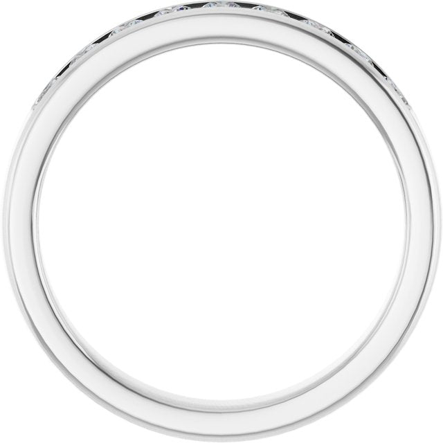 3/4 CTW Lab-Grown Diamond Channel-Set Band