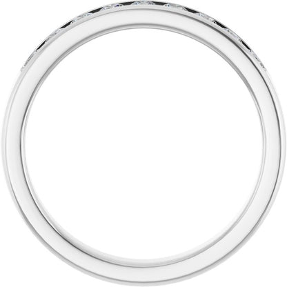 3/4 CTW Lab-Grown Diamond Channel-Set Band