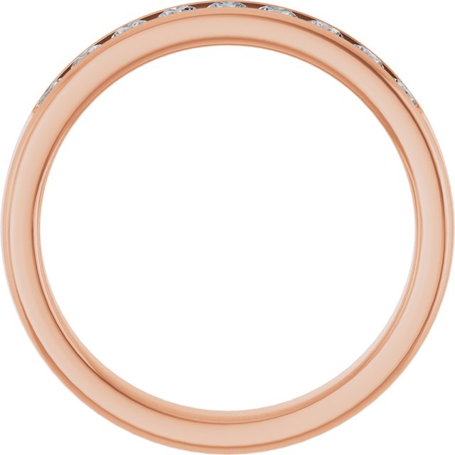 3/4 CTW Lab-Grown Diamond Channel-Set Band