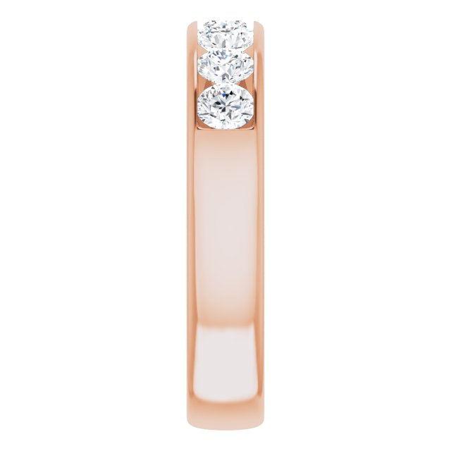 1 1/2 CTW Natural Diamond Band, 4.96 mm