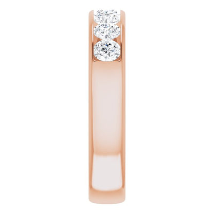 1 1/2 CTW Natural Diamond Band, 4.96 mm
