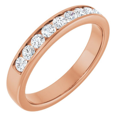 3/4 CTW Lab-Grown Diamond Channel-Set Band