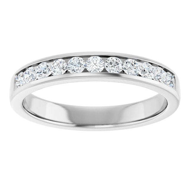 5/8 CTW Lab-Grown Diamond Band, 3.78 mm