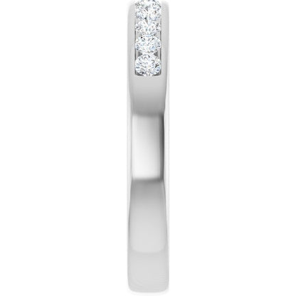 3/8 CTW Lab-Grown Diamond Channel-Set Band