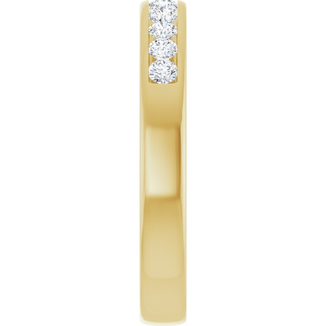 3/8 CTW Lab-Grown Diamond Channel-Set Band