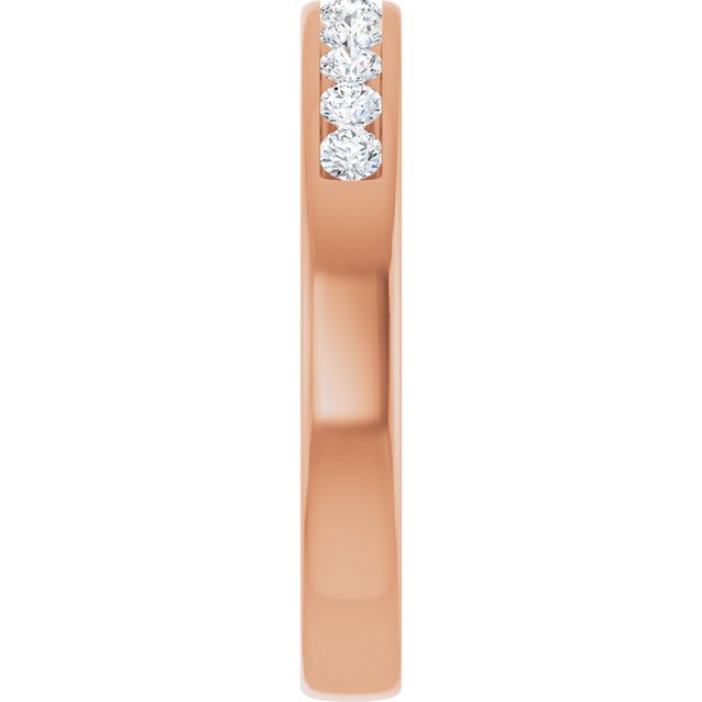 3/8 CTW Lab-Grown Diamond Channel-Set Band