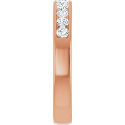 5/8 CTW Natural Diamond Band, 3.78 mm