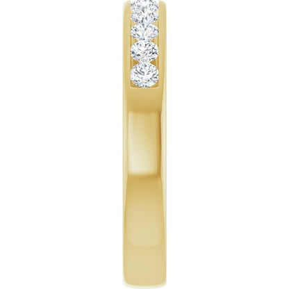 5/8 CTW Lab-Grown Diamond Band, 3.78 mm
