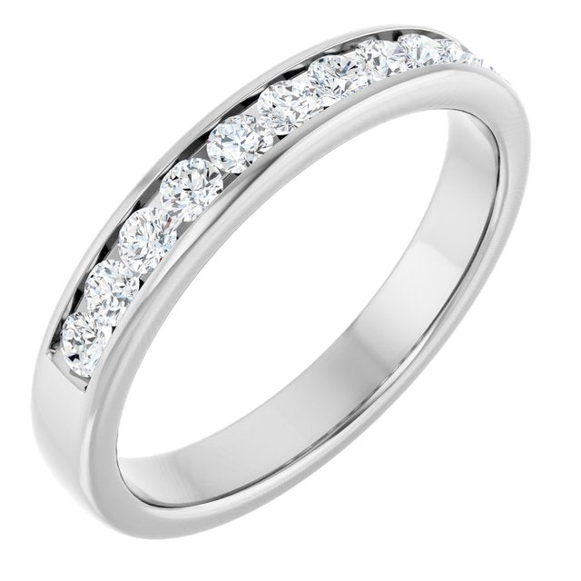 5/8 CTW Natural Diamond Band, 3.78 mm