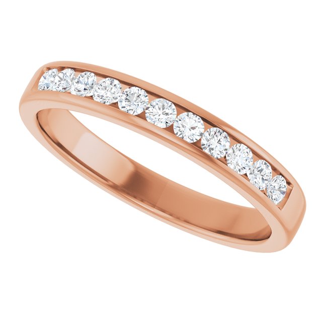 1/2 CTW Natural Diamond Band, 3.54 mm