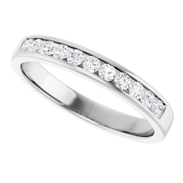 3/8 CTW Lab-Grown Diamond Channel-Set Band