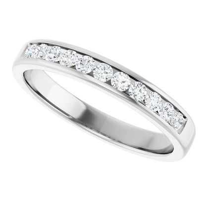 3/8 CTW Lab-Grown Diamond Channel-Set Band