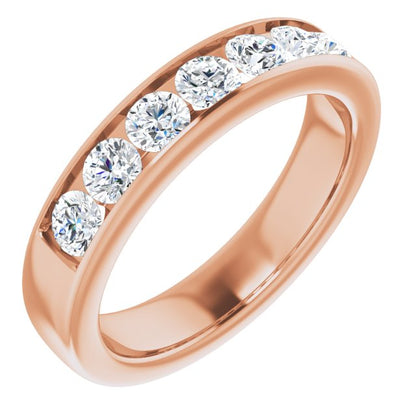 1 1/2 CTW Natural Diamond Band, 4.96 mm