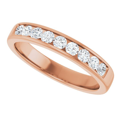 3/4 CTW Lab-Grown Diamond Channel-Set Band