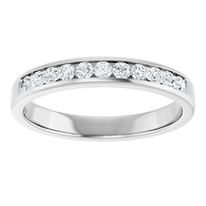 3/8 CTW Lab-Grown Diamond Channel-Set Band