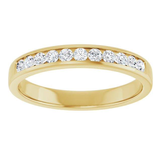 3/8 CTW Lab-Grown Diamond Channel-Set Band