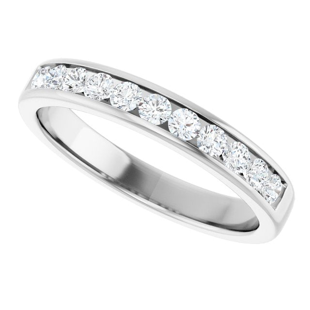 5/8 CTW Natural Diamond Band, 3.78 mm