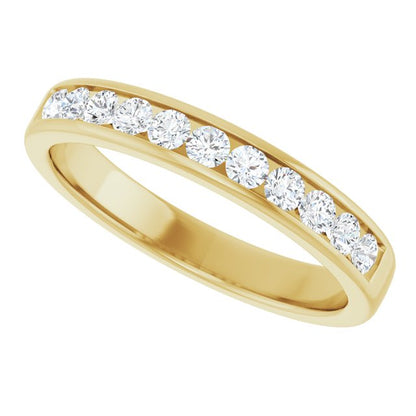 5/8 CTW Lab-Grown Diamond Band, 3.78 mm