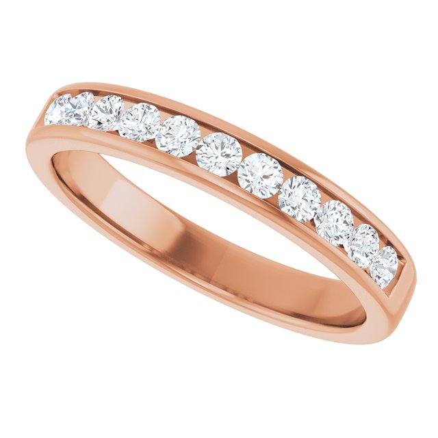 5/8 CTW Natural Diamond Band, 3.78 mm