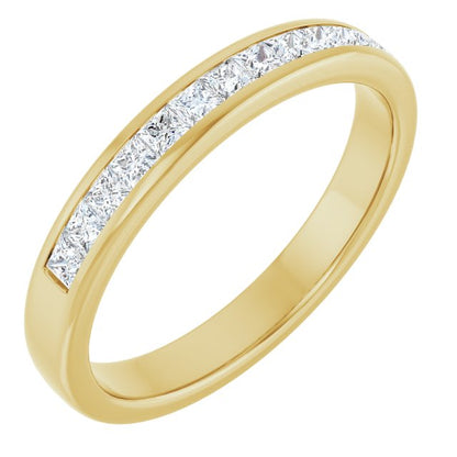 1/2 CTW Lab-Grown Diamond Band, 3.5 mm