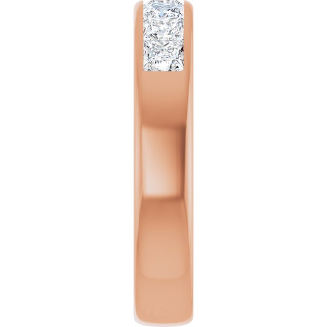 14K Rose Gold 1 3/4 CTW Natural Diamond Band