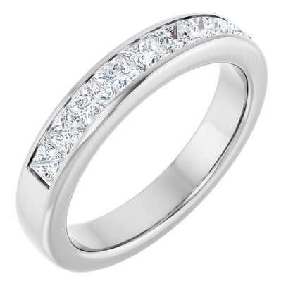 1 1/2 CTW Lab-Grown Diamond Band, 4.45 mm