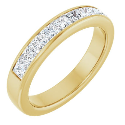 1 1/2 CTW Lab-Grown Diamond Band, 4.45 mm