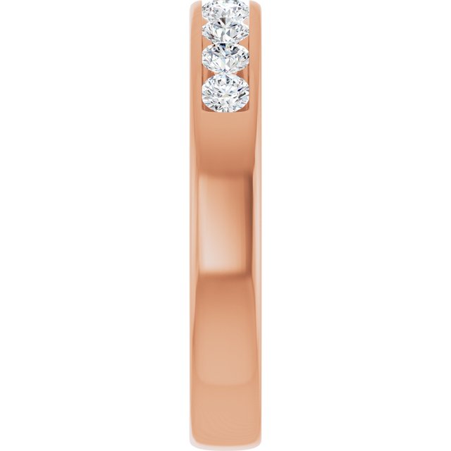 3/4 CTW Lab-Grown Diamond Channel-Set Band