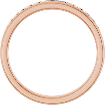 5/8 CTW Natural Diamond Band, 3.78 mm