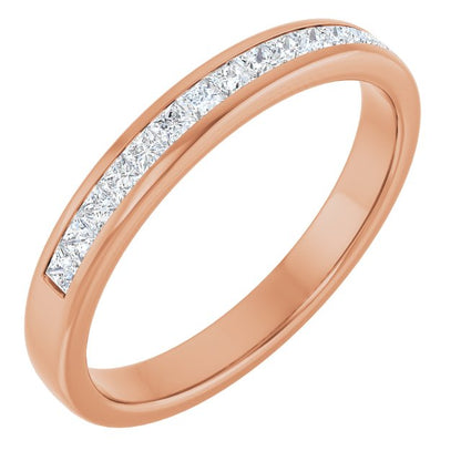 1/2 CTW Natural Diamond Band, 3.54 mm
