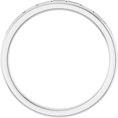 3/8 CTW Lab-Grown Diamond Band, 3.03 mm
