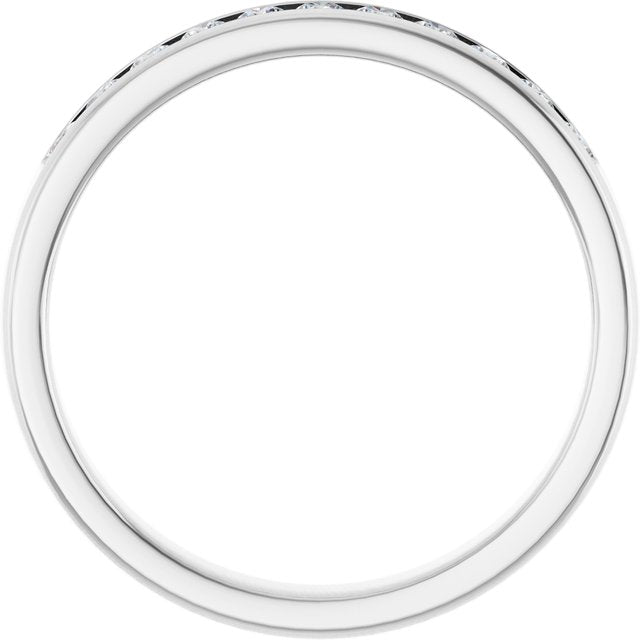 3/8 CTW Lab-Grown Diamond Channel-Set Band