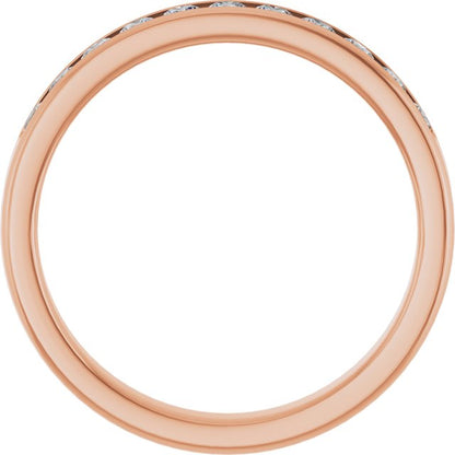 5/8 CTW Lab-Grown Diamond Band, 3.78 mm