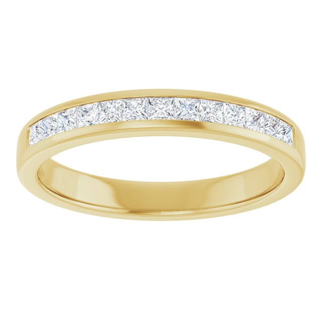 1/2 CTW Lab-Grown Diamond Band, 3.5 mm