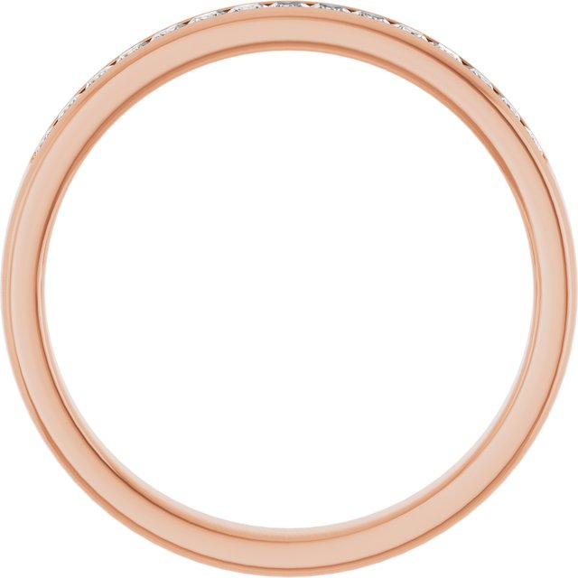 1/2 CTW Natural Diamond Band, 3.54 mm