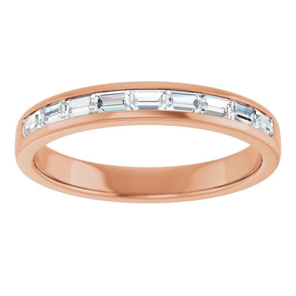 3/4 CTW Lab-Grown Diamond Band, 3.5 mm