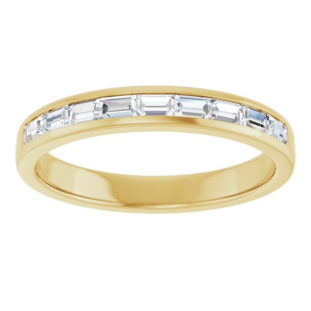 3/4 CTW Lab-Grown Diamond Band, 3.5 mm