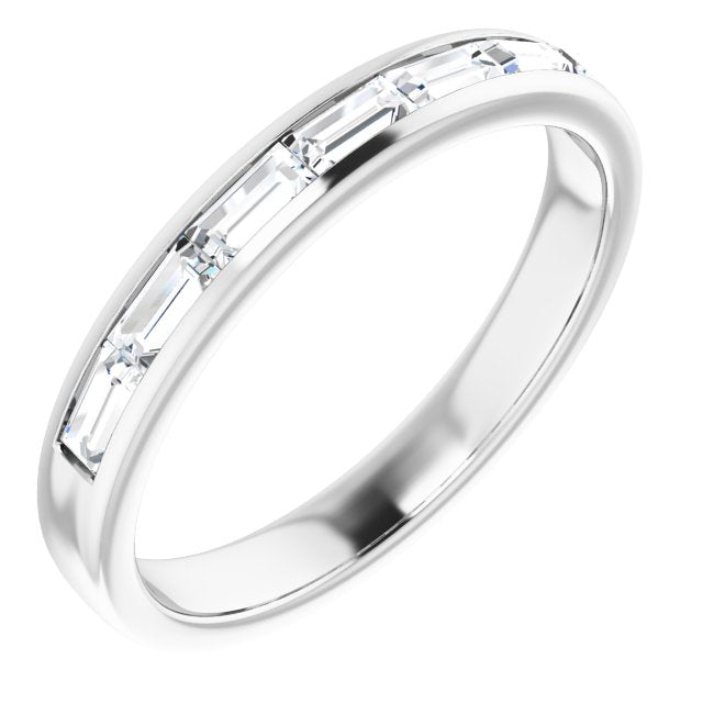 3/4 CTW Natural Diamond Band, 3.5 mm
