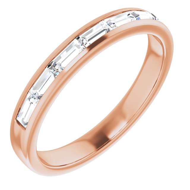 3/4 CTW Lab-Grown Diamond Band, 3.5 mm
