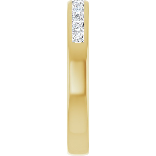 1/2 CTW Lab-Grown Diamond Band, 3.5 mm