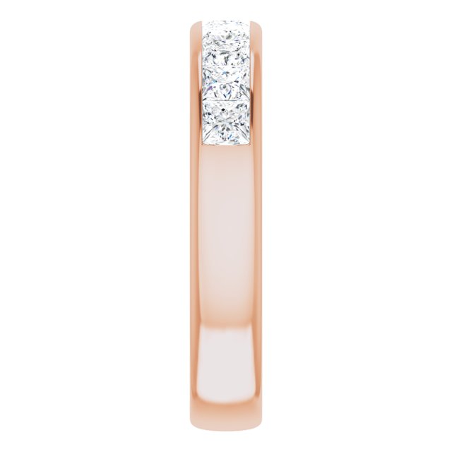 14K Rose Gold 1 3/4 CTW Natural Diamond Band