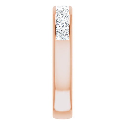 14K Rose Gold 1 3/4 CTW Natural Diamond Band
