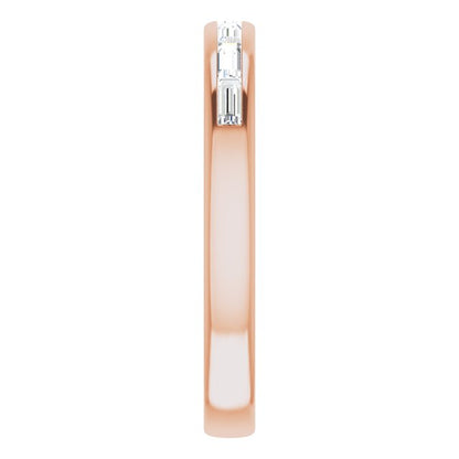 3/8 CTW Lab-Grown Diamond Band, 3.03 mm