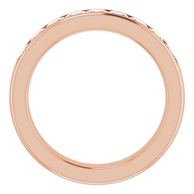 14K Rose Gold 1 3/4 CTW Natural Diamond Band