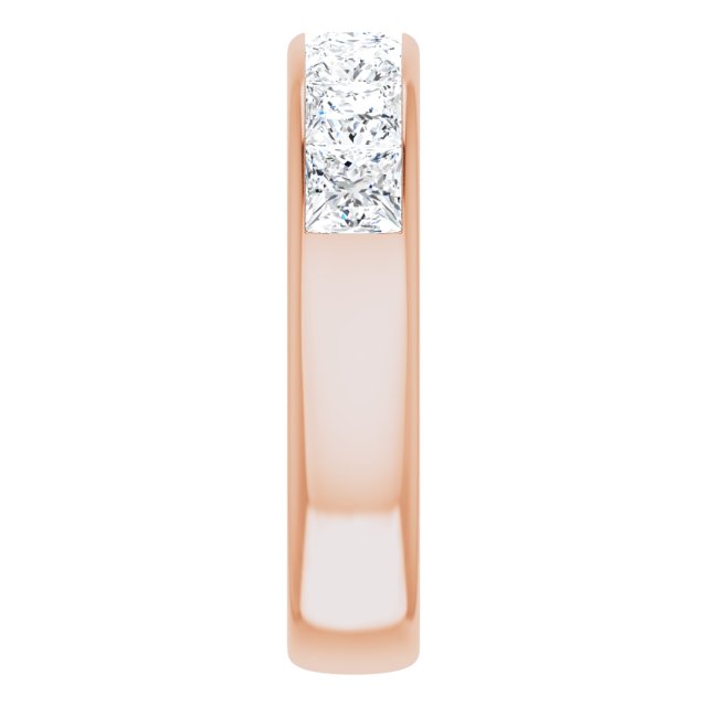 14K Rose Gold 3 3/4 CTW Natural Diamond Band