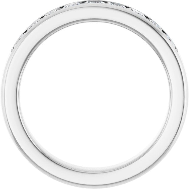 1 1/2 CTW Lab-Grown Diamond Band, 4.45 mm