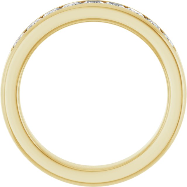 1 1/2 CTW Lab-Grown Diamond Band, 4.45 mm