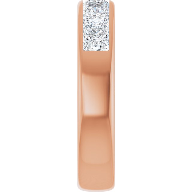 14K Rose Gold 2 3/4 CTW Natural Diamond Band