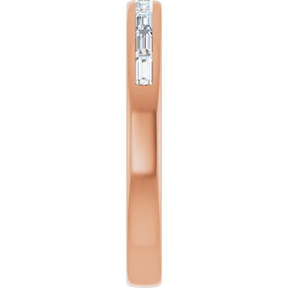 3/8 CTW Lab-Grown Diamond Band, 3.03 mm