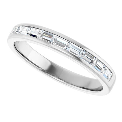 3/4 CTW Natural Diamond Band, 3.5 mm